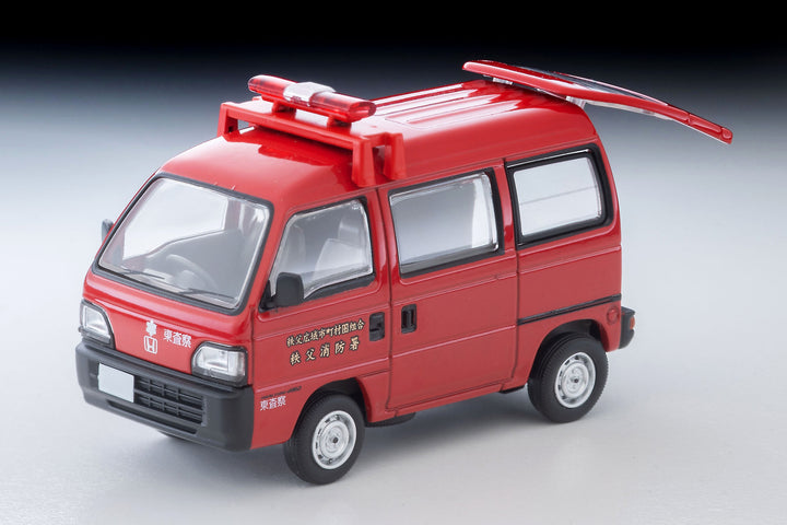 [Preorder] TLVN Tomica Limited Vintage Neo 1:64 Honda Acty Van Inspection Car (Chichibu Fire Dept) LV-N387a