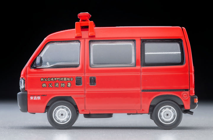 [Preorder] TLVN Tomica Limited Vintage Neo 1:64 Honda Acty Van Inspection Car (Chichibu Fire Dept) LV-N387a