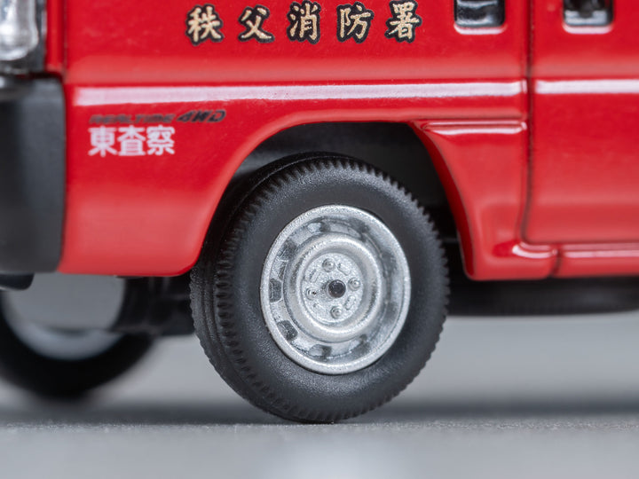 [Preorder] TLVN Tomica Limited Vintage Neo 1:64 Honda Acty Van Inspection Car (Chichibu Fire Dept) LV-N387a
