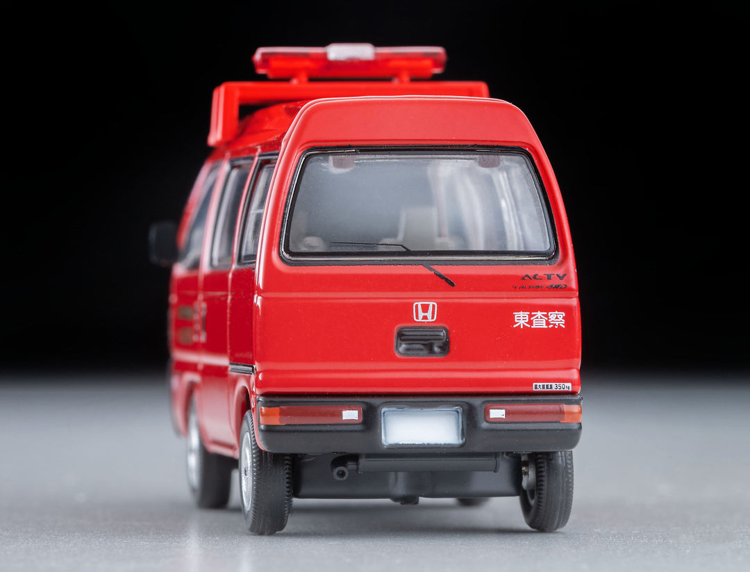 [Preorder] TLVN Tomica Limited Vintage Neo 1:64 Honda Acty Van Inspection Car (Chichibu Fire Dept) LV-N387a