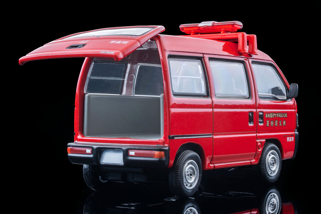 [Preorder] TLVN Tomica Limited Vintage Neo 1:64 Honda Acty Van Inspection Car (Chichibu Fire Dept) LV-N387a