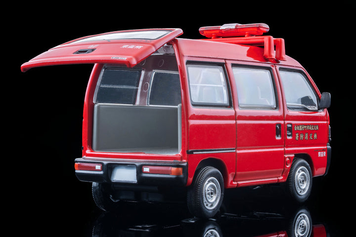 [Preorder] TLVN Tomica Limited Vintage Neo 1:64 Honda Acty Van Inspection Car (Chichibu Fire Dept) LV-N387a