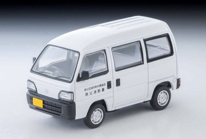[Preorder] TLVN Tomica Limited Vintage Neo 1:64 Honda Acty Van Chichibu Fire Dept (White) LV-N388a