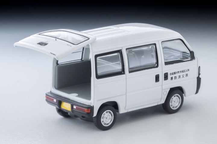 [Preorder] TLVN Tomica Limited Vintage Neo 1:64 Honda Acty Van Chichibu Fire Dept (White) LV-N388a
