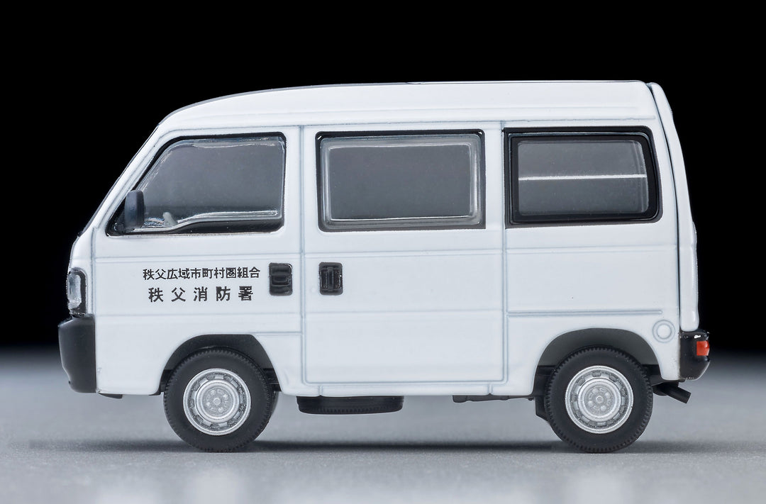 [Preorder] TLVN Tomica Limited Vintage Neo 1:64 Honda Acty Van Chichibu Fire Dept (White) LV-N388a