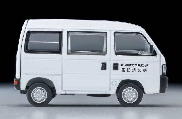 [Preorder] TLVN Tomica Limited Vintage Neo 1:64 Honda Acty Van Chichibu Fire Dept (White) LV-N388a