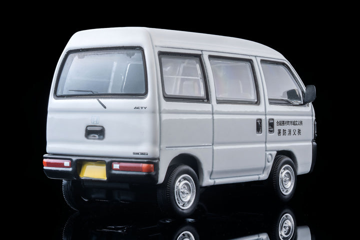 [Preorder] TLVN Tomica Limited Vintage Neo 1:64 Honda Acty Van Chichibu Fire Dept (White) LV-N388a