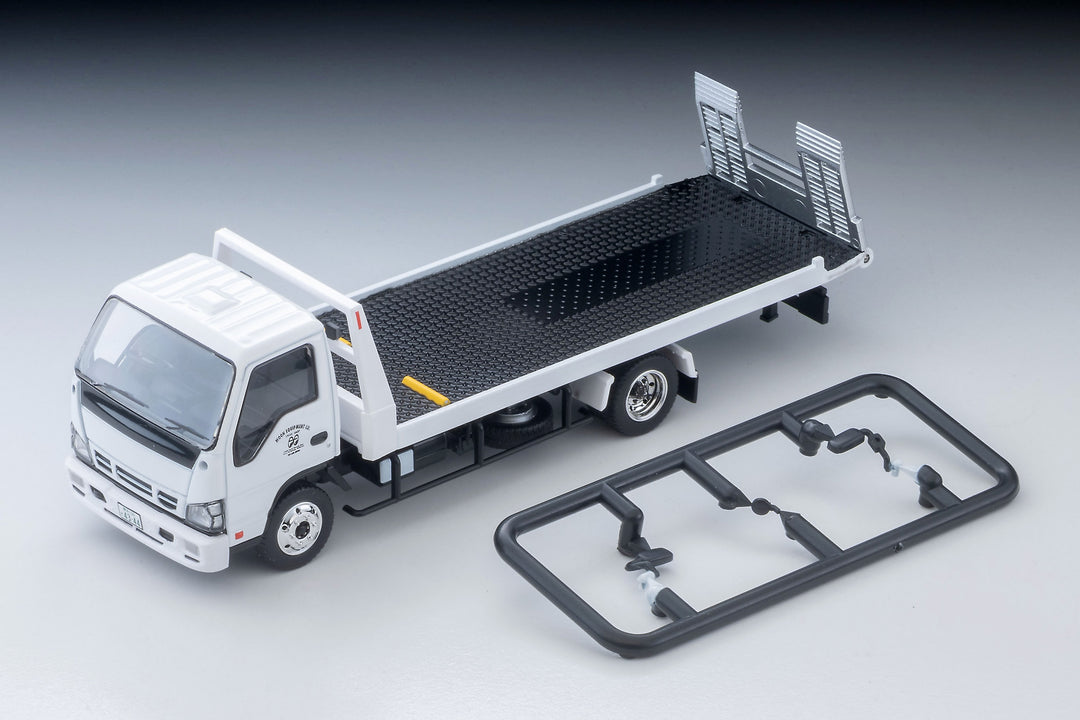 [Preorder] TLVN Tomica Limited Vintage Neo 1:64 Isuzu Elf Hanamidai Safety Loader (MOONEYES) LV-N391a