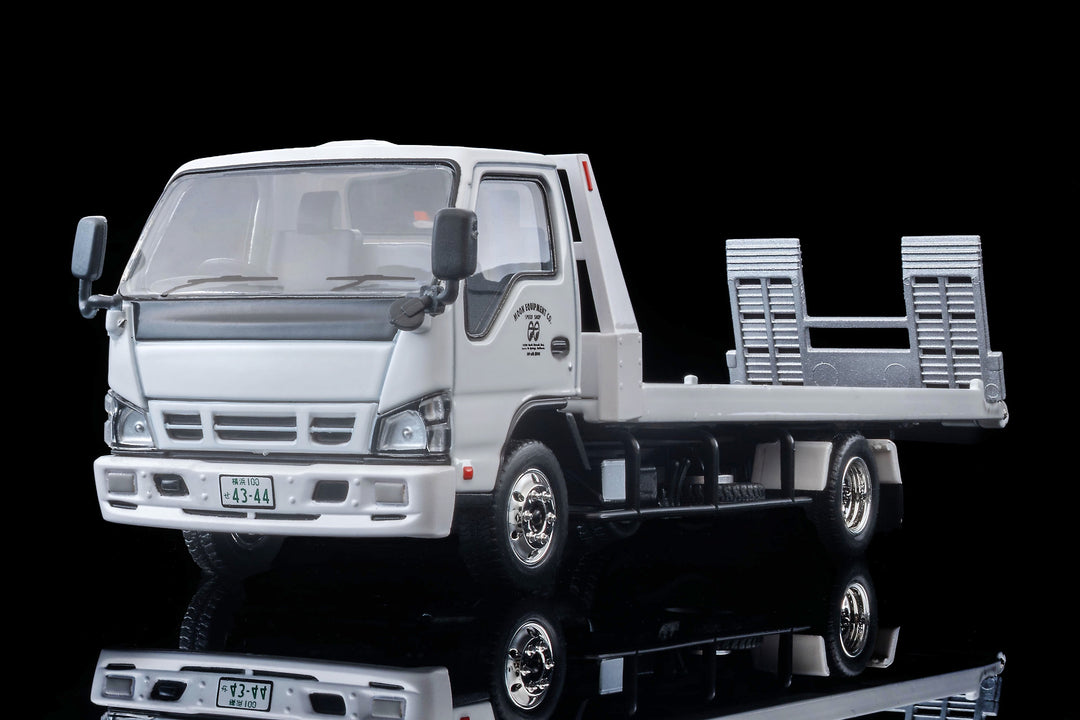 [Preorder] TLVN Tomica Limited Vintage Neo 1:64 Isuzu Elf Hanamidai Safety Loader (MOONEYES) LV-N391a