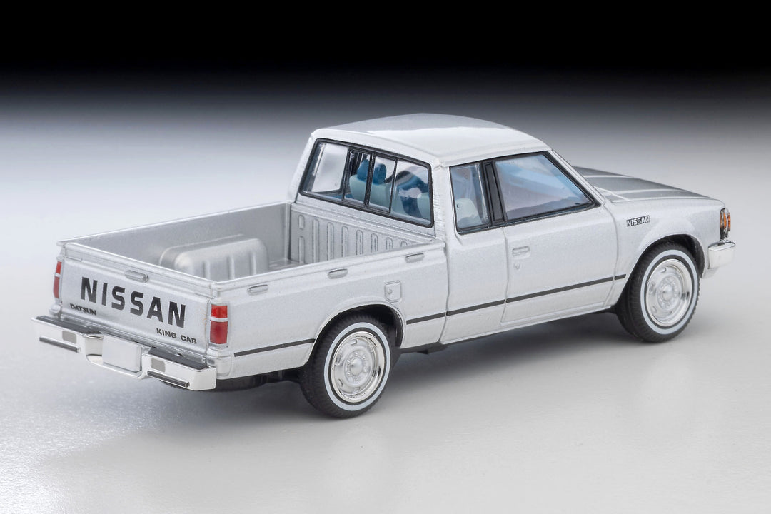 [Preorder] TLVN Tomica Limited Vintage Neo 1:64 Nissan Truck King Cab (Silver) US Spec. LV-N374b