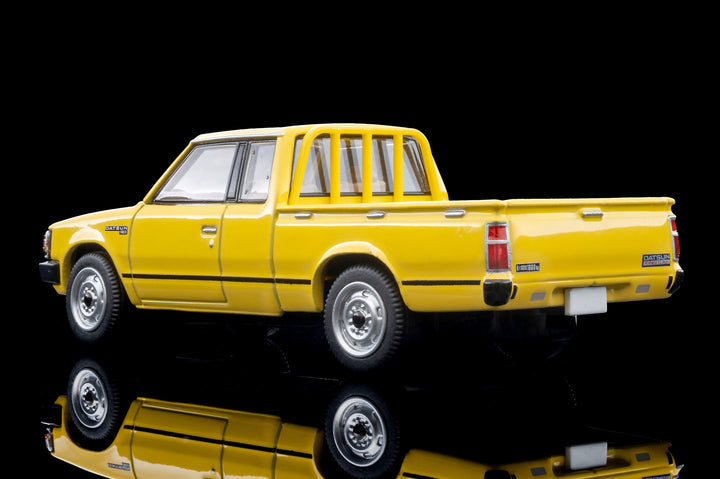 [Preorder] TLVN Tomica Limited Vintage Neo 1:64 1983 Datsun Truck King Cab GL (Yellow) LV-N373b