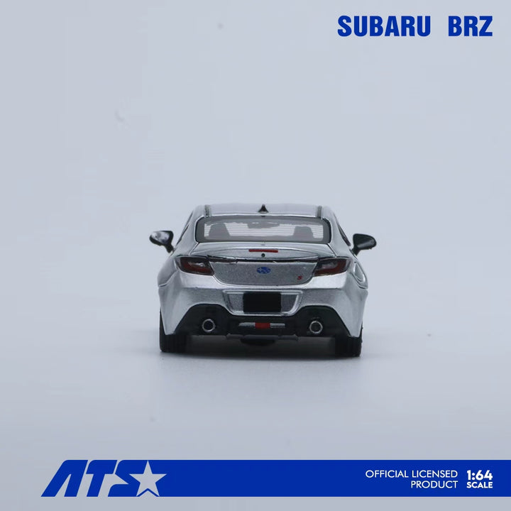 [Preorder] ATS Model 1:64 Subaru BRZ Silver ATS880404