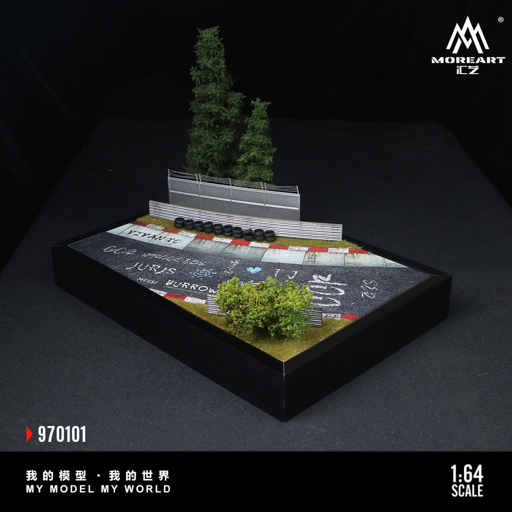 [Preorder] MoreArt 1:64 NURBURGRING TRACK O1 MODEL MO970101