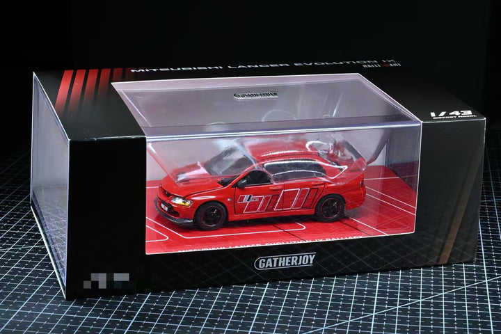 [Preorder] GatherJoy 1:43 Mitsubishi Lancer Evolution Ⅸ RALLIART Red