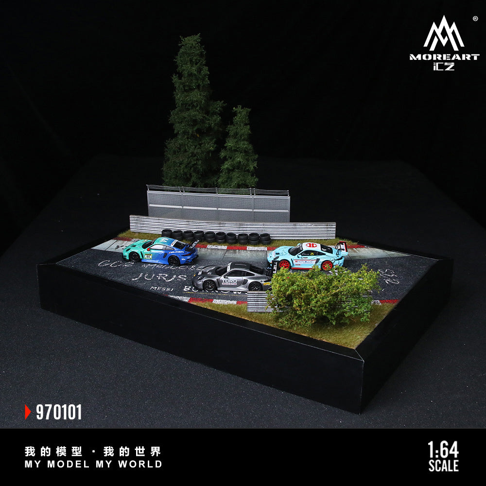 [Preorder] MoreArt 1:64 NURBURGRING TRACK O1 MODEL MO970101