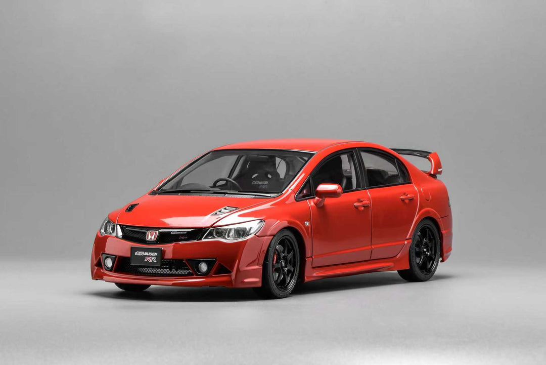 MOTORHELIX 1:18 Honda Civic Type R（FD2) MUGEN RR Milano Red M85415