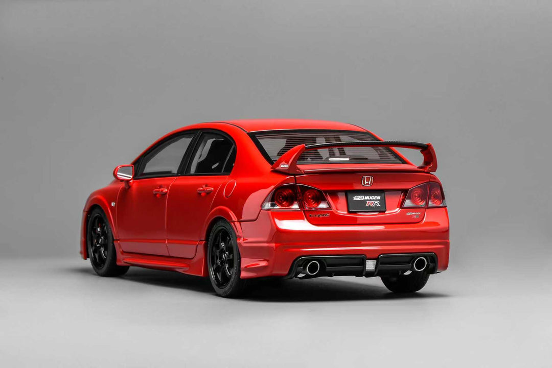 MOTORHELIX 1:18 Honda Civic Type R（FD2) MUGEN RR Milano Red M85415