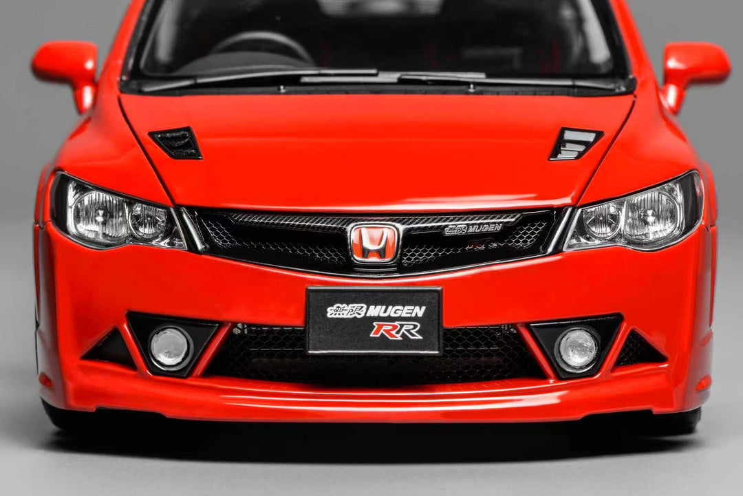MOTORHELIX 1:18 Honda Civic Type R（FD2) MUGEN RR Milano Red M85415