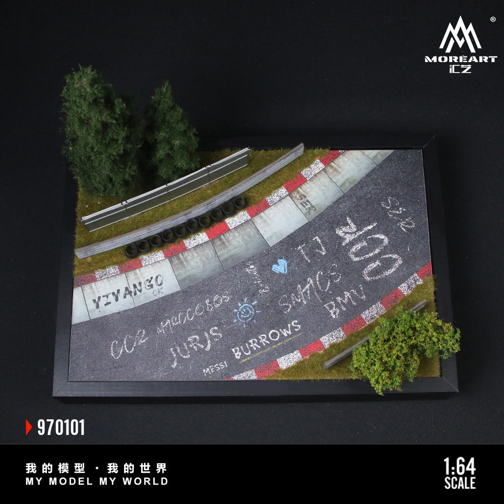 [Preorder] MoreArt 1:64 NURBURGRING TRACK O1 MODEL MO970101