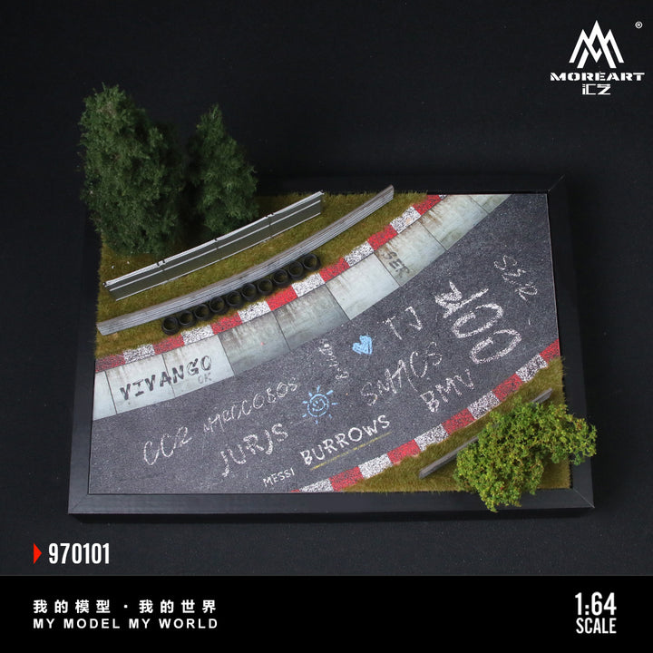 [Preorder] MoreArt 1:64 NURBURGRING TRACK O1 MODEL MO970101
