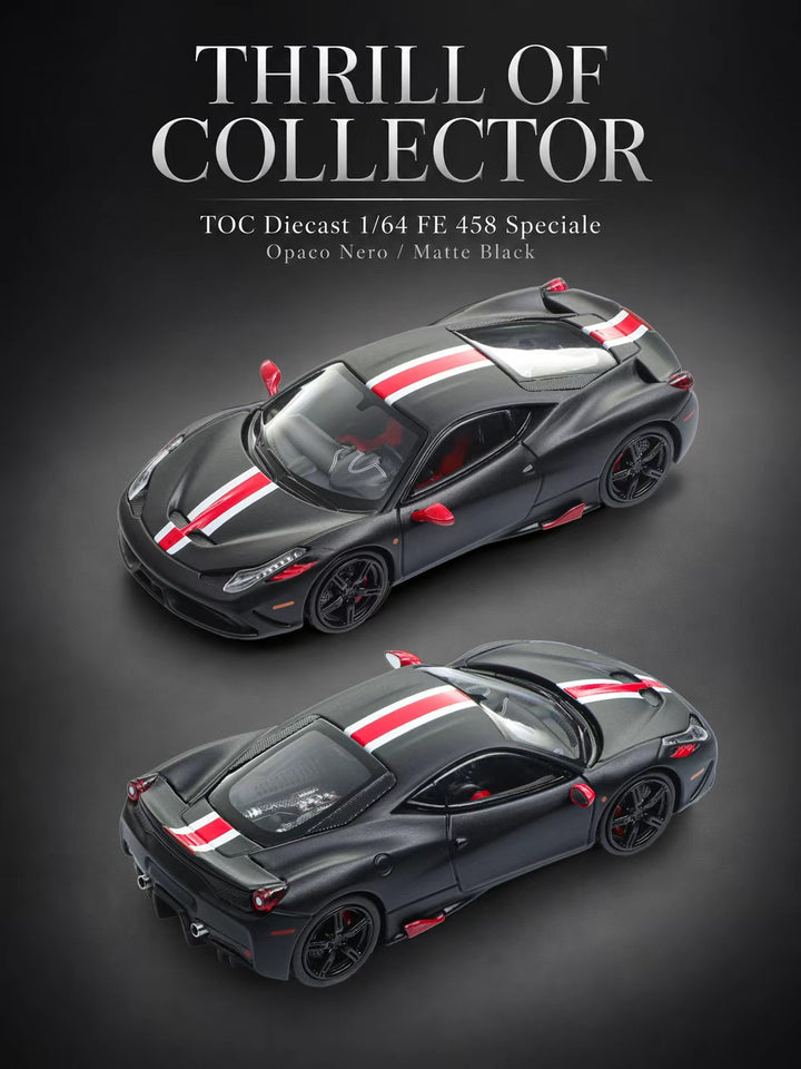 [Preorder] TOC 1:64 FE430 Scuderia &amp; FE458 Speciale (11 Versions)