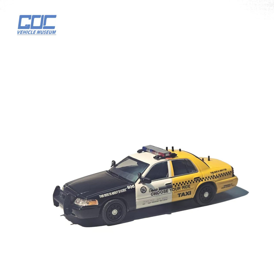 [Preorder] GOC 1:64 Ford Crown Victoria Glendale Police Department (California) – DUI Awareness