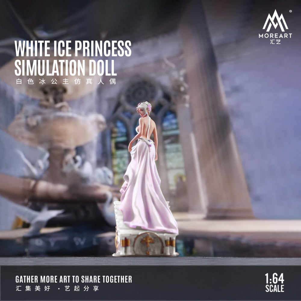 [Preorder] MoreArt 1:64 WHITE ICE PRINCESS SIMULATION DOLL