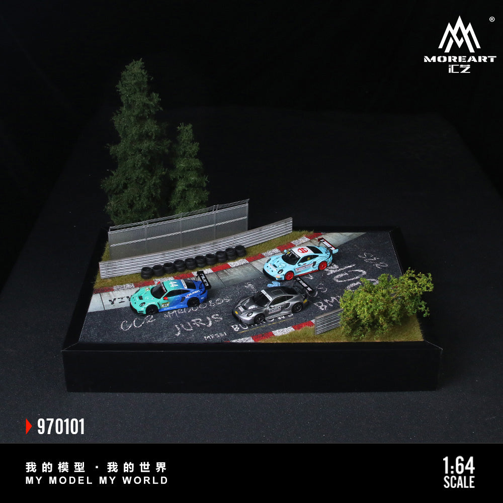 [Preorder] MoreArt 1:64 NURBURGRING TRACK O1 MODEL MO970101
