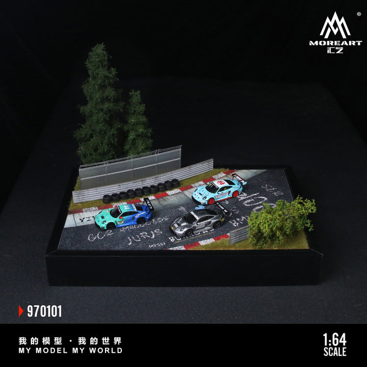 [Preorder] MoreArt 1:64 NURBURGRING TRACK O1 MODEL MO970101