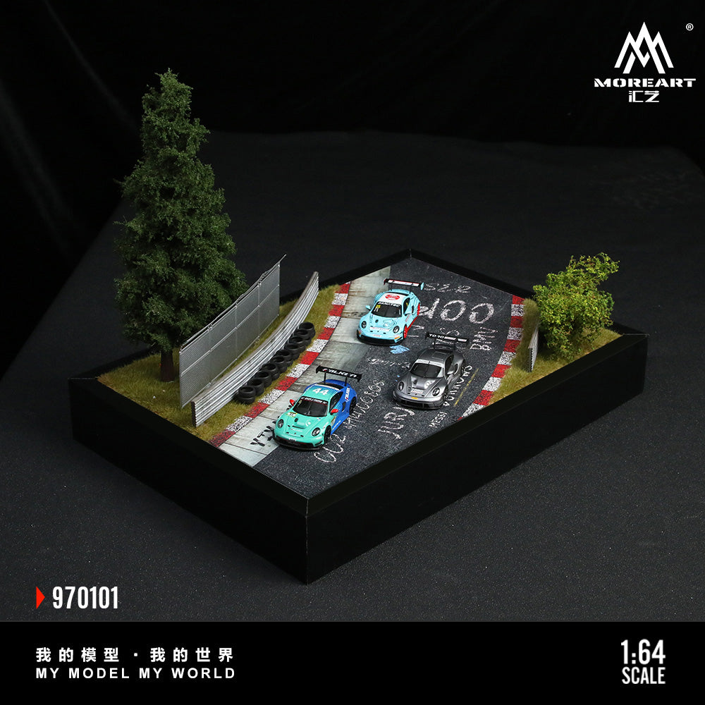 [Preorder] MoreArt 1:64 NURBURGRING TRACK O1 MODEL MO970101