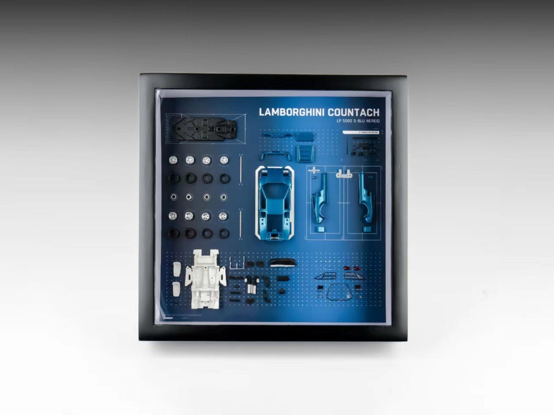 [Preorder] Finclassically 1:64 Lamborghini Countach LP5000 QV Frame series (8 Versions)