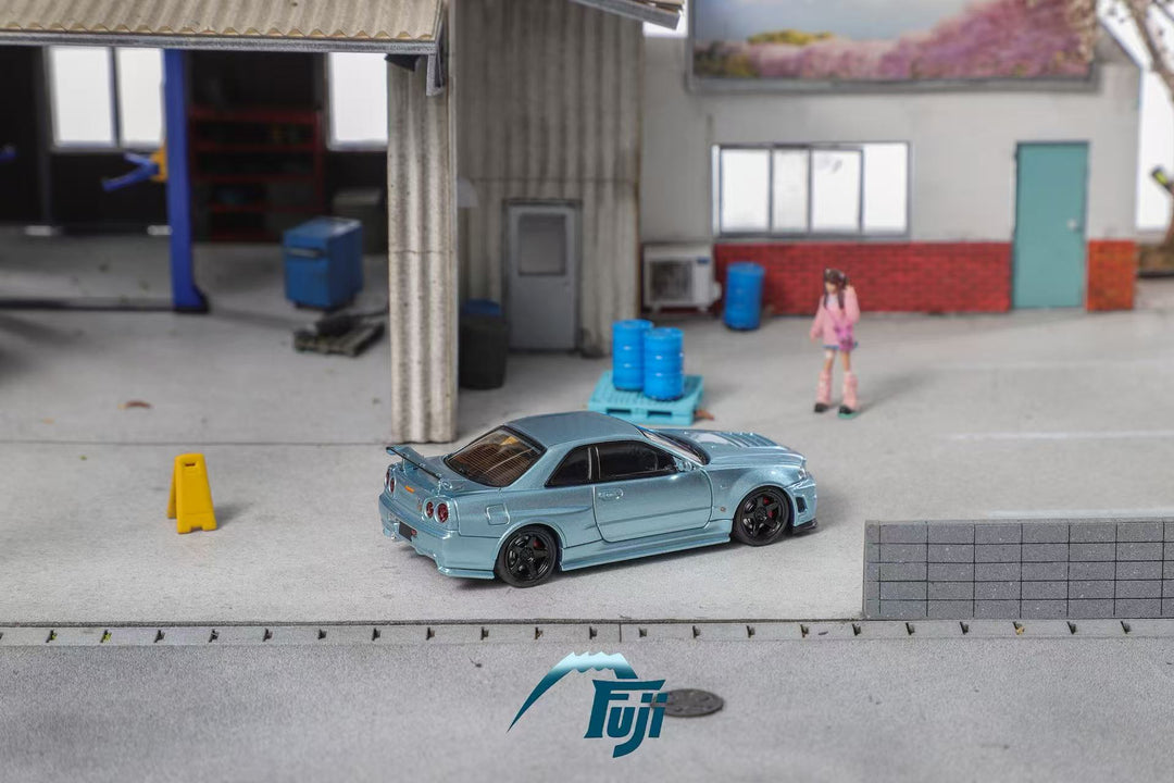 [Preorder] Fuji 1:64 Nissan Skyline GT-R R34 Nismo Z-Tune High-End Version (4 Colours)