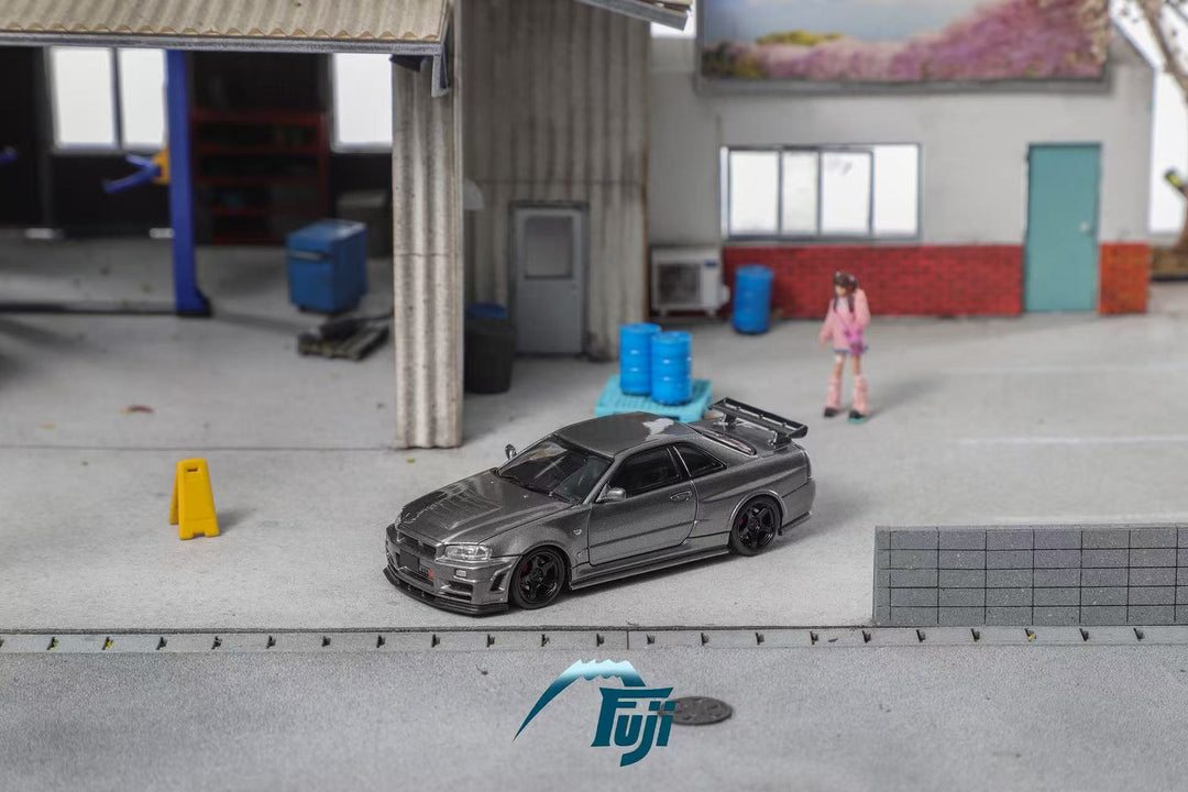 [Preorder] Fuji 1:64 Nissan Skyline GT-R R34 Nismo Z-Tune High-End Version (4 Colours)