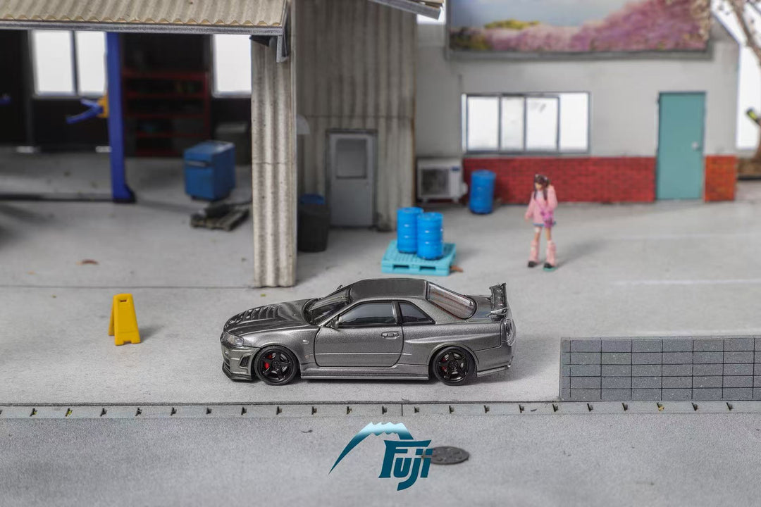 [Preorder] Fuji 1:64 Nissan Skyline GT-R R34 Nismo Z-Tune High-End Version (4 Colours)