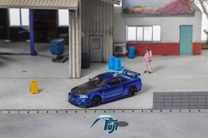 [Preorder] Fuji 1:64 Nissan Skyline GT-R R34 Nismo Z-Tune High-End Version (4 Colours)