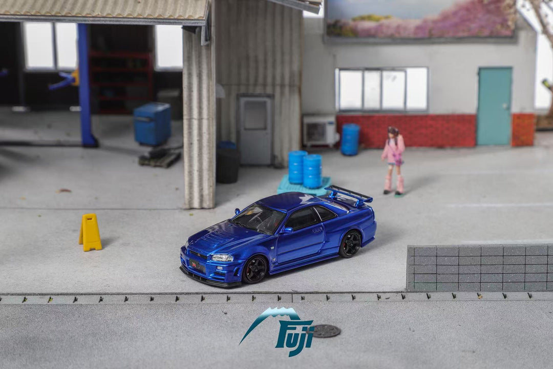 [Preorder] Fuji 1:64 Nissan Skyline GT-R R34 Nismo Z-Tune High-End Version (4 Colours)