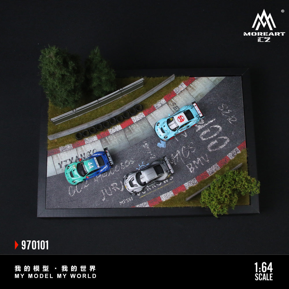 [Preorder] MoreArt 1:64 NURBURGRING TRACK O1 MODEL MO970101
