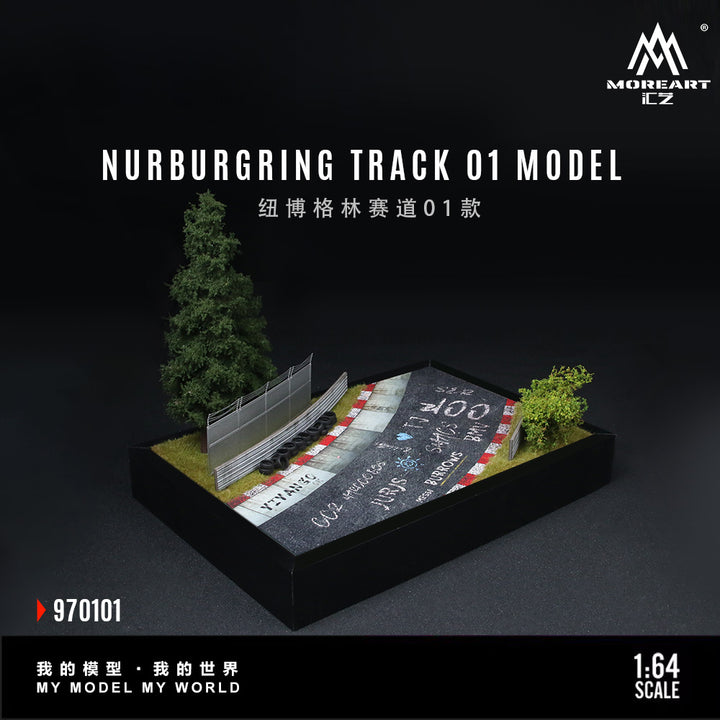 [Preorder] MoreArt 1:64 NURBURGRING TRACK O1 MODEL MO970101