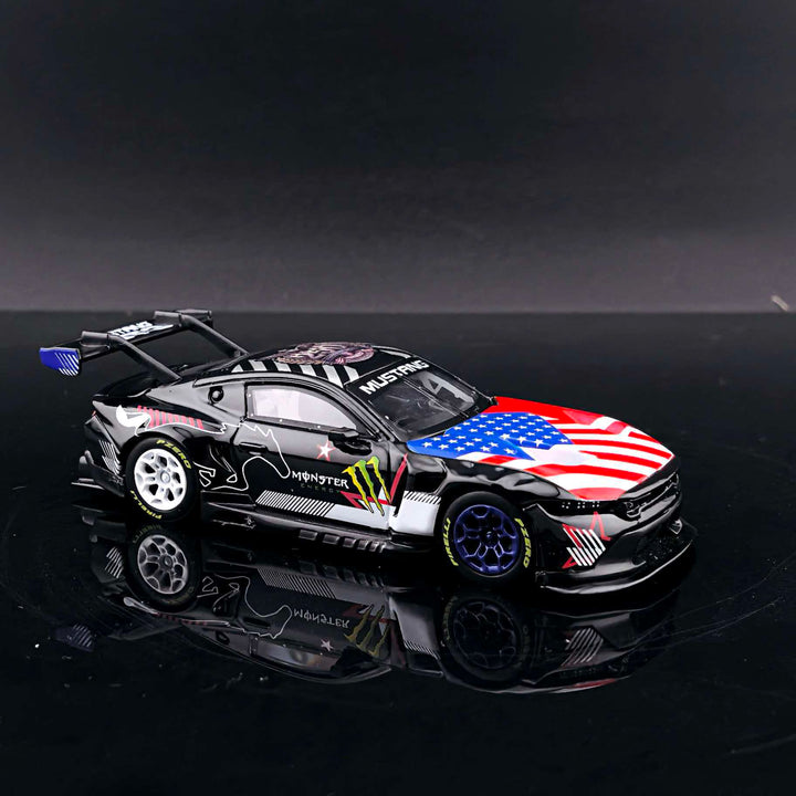 [Preorder] GT model 1:64 Mustang GT3 Black Monster