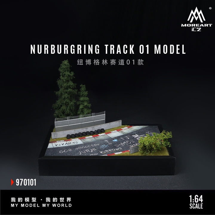 [Preorder] MoreArt 1:64 NURBURGRING TRACK O1 MODEL MO970101