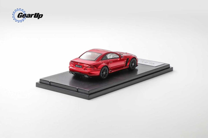 [Preorder] Gear Up Model 1:64 Mercedes SL65 AMG Black Series SL-Class 5th Generation R230 2008, 6.0L V12 (3 Colours)