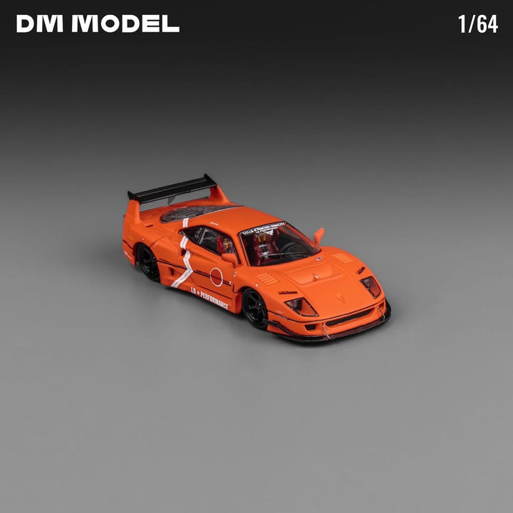 DM Model 1:64 LB F40 Zero Orange
