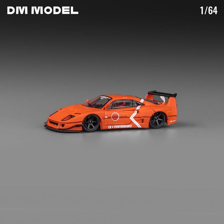DM Model 1:64 LB F40 Zero Orange