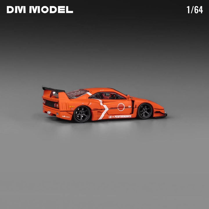 DM Model 1:64 LB F40 Zero Orange