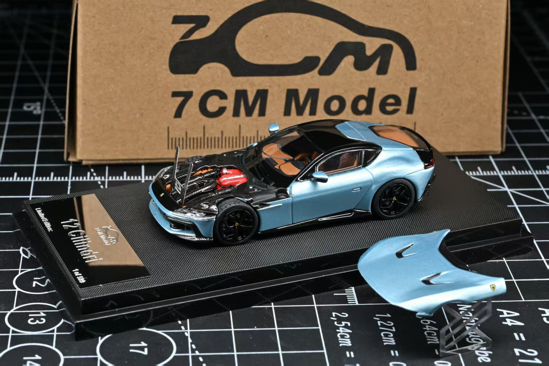 [Preorder] 7CM Model 1:64 Prancing Horse 12 Cilindri (2 Colours)