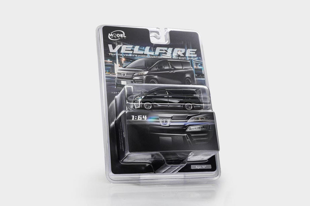 [Preorder] ModelModel 1:64 Toyota Vellfire H30W customized (2 Colours) MM64-Vellfire-001/2