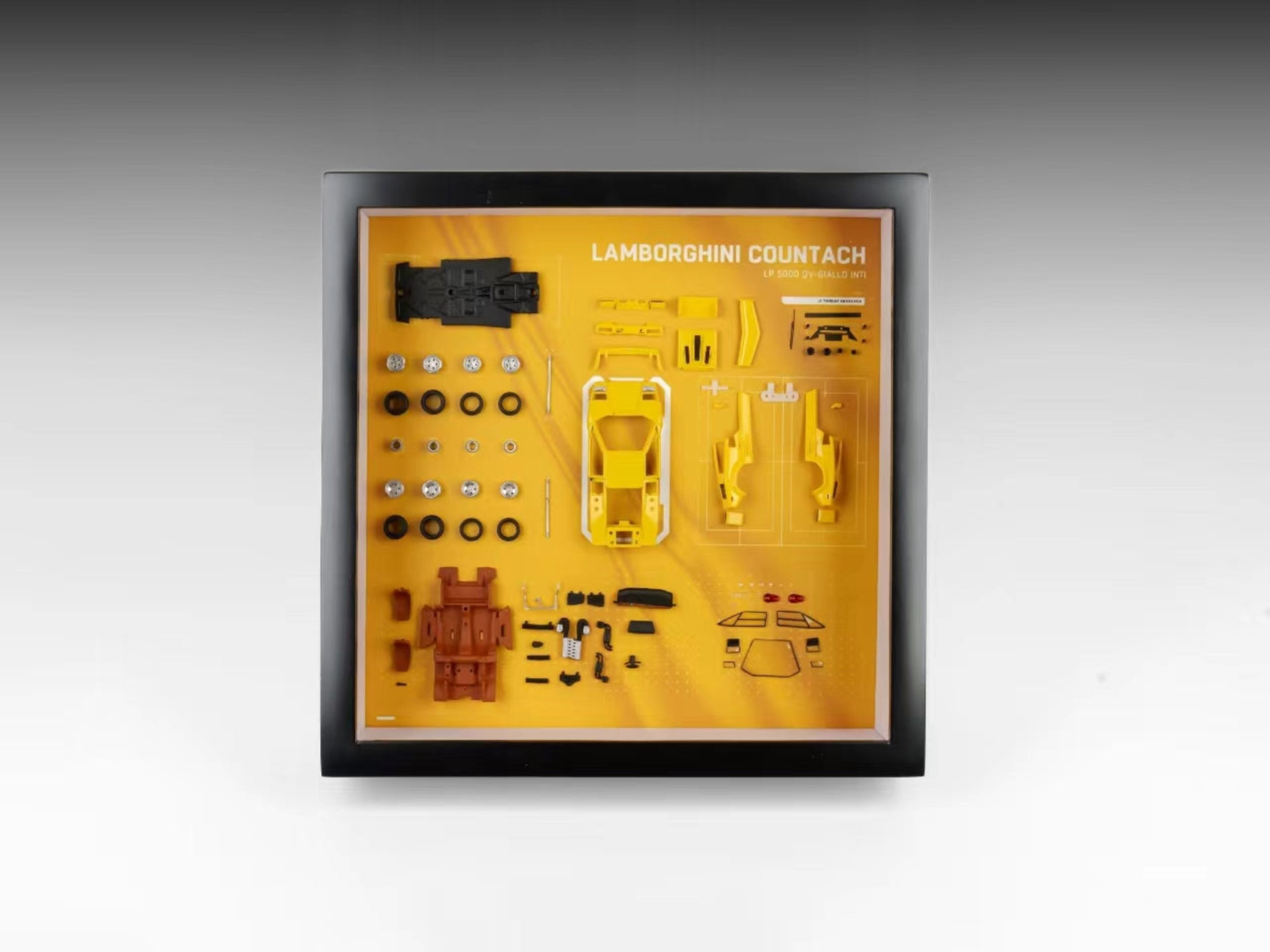Finclassically 1:64 Lamborghini Countach LP5000 QV Frame series (8