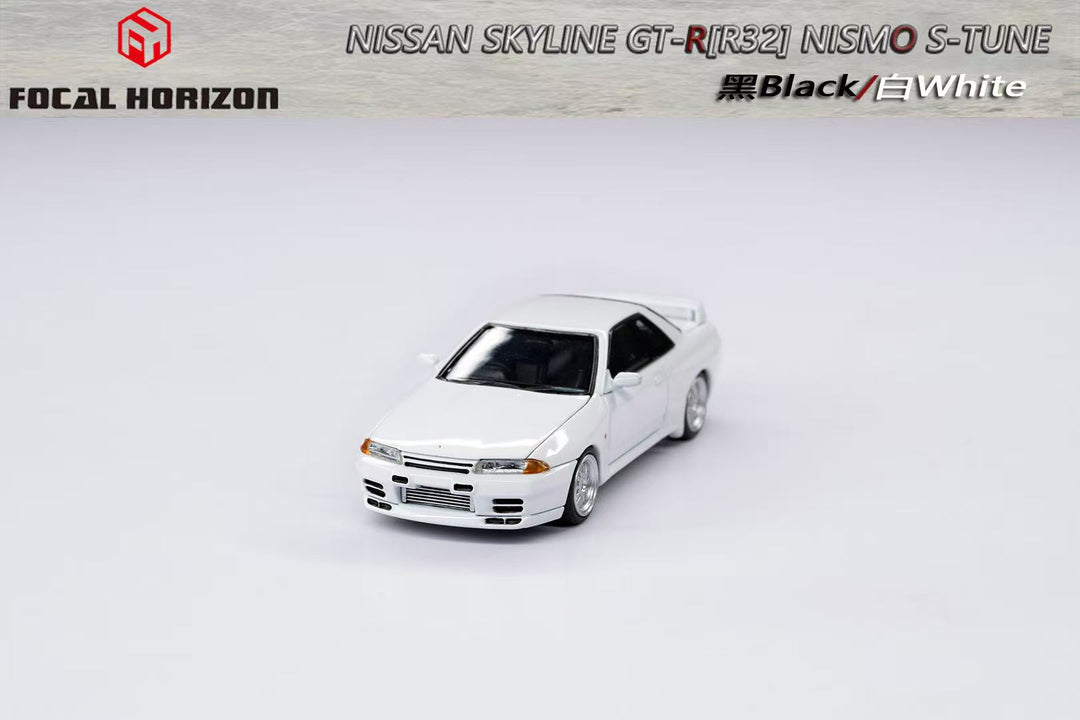 [Preorder] Focal Horizon 1:64 Nissan Skyline GT-R R32 3rd Generation Nismo S-Tune Version (2 Colours)