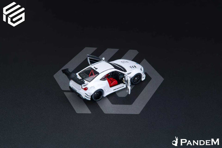 [Preorder] FG 1:64 Subaru BRZ Fully Open Pandem Modified Pearl White