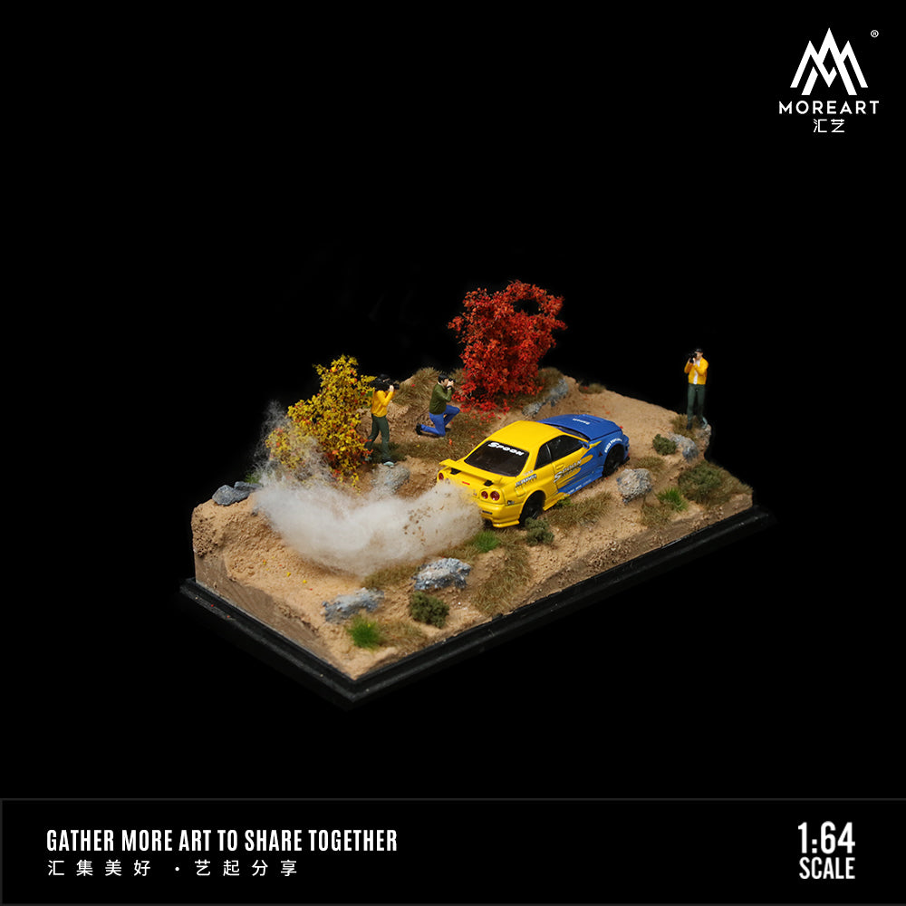 [Preorder] MoreArt 1:64 Mountain Road Track Scene Model MO901316